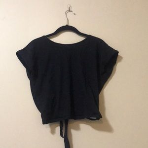 Open back tshirt from Aritzia